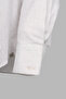 Men's Regular Fit Striped Long Sleeve Beige Shirt - 3