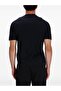 Men's Regular Fit Round Neck Cotton Short Sleeve Navy Blue T-Shirt - 2