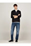 Men's Long Sleeve Regular Stand Collar Casual Black Sweatshirt - 2
