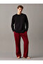 Men's Cotton Relaxed Fit Red Tracksuit Set