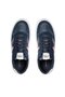 Men's Brand-Logoed, Laced, Non-Slip-Soled Navy Blue Casual Sneakers - 5