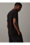 Men's 100% Cotton Logo Short Sleeve Black T-Shirt - 2