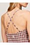 Women's Brand Logo Soft Cotton Daily Use Brown Dress - 4