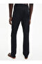 Men's Regular Waist Slim Fit Straight Leg Black Jeans - 3