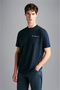Men's Cotton Regular Fit Round Neck Navy Blue T-Shirt