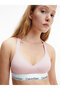 Powder Pink Women'sBraletteLift - Comfortable and Supporting Cotton Sports Bra - 3