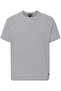 Men's Crew Neck Striped Short Sleeve Black-White T-Shirt - 4