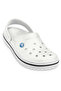 Crocband Unisex White Slippers - 2