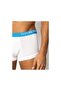 Men's Blue Boxer Briefs with Brand Logo and Elastic Waistband - 3