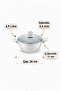 Liva Ceramic Deep Pot 26 cm - 3