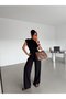 Padded Asymmetrical Modal Set - Black - 5