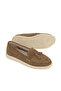 , Women's Genuine Leather Loafer Shoes 161359Z402 Caramel - 6