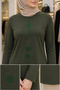Medium Stone and Above Mother Combed Cotton Tunic 30641 - 6