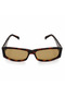 Women's Brown Bone Polarized Retro Sunglasses Cs015 C16 - 4
