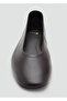 Flat Bottom Leather Shoes - 4