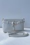 Gold Buckle Baguette Women's Shoulder Bag |   Forel - 6