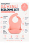 Children's Silicone Bib (PINK COLOR) - 5