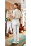 Fdn Pregnant Mom Jean Adjustable Belt Design - 2