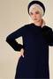 Wool Detailed Tunic with Sleeves 4582 - 4