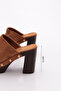 K775 Women's Heeled Slippers - 5