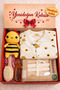 Newborn Baby Gift Box Premium Set with Amigurumi Toy