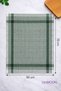 Cotton Multi-Colored Checkered 4-Piece Napkin, Drying Cloth, Feeding Mat - 3