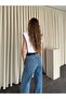 Ecru Poplin Crop Vest - 8419 - 5