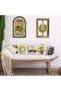 Set of 4 Sunflower Patterned Throw Pillow Covers Country Market Farmhouse Decorative Pillow - 4