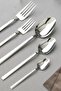 Lug Ga Nature Dessert Spoon Set of 6 - High Quality 18/10 Stainless Steel - 3