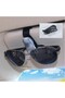 Car Glasses Holder Clip Sun Visor Clip-On Glasses Hanger Auto Glasses Apparatus Card Holder - 3