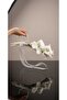 Handmade Lily Bridal Bouquet with Pearl Handle - 2