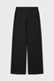 Cotton Relaxed Fit Elastic Waist Wide Leg Trousers Pants Ew003866 Af10002 Uc - 4