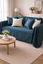 Duck Fabric Has Water and Stain Repellent Properties (Petroleum Green 50 X 180) - 3