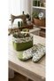 Duck Fabric Has Water and Stain Repellent Properties, Suitable for Embroidery (Oil Green 50 X 180). - 3