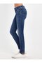 Maxime Slim Fit Mid Waist Mid Indigo Jean Pants - 4