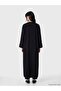 Crew Neck Oversize Crepe Women's Robe (S6) - 3