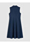 Nevavm Shirt Collar Jean Dress with a Difference - 5