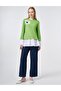 Shirt Detailed Rayon Tunic Pistachio Green - 2