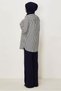 Striped Shirt Collar Tunic 46359 - 4
