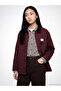 Nevavm Women's Jacket with Shirt Collar and Contrast - 4