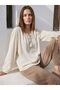 Lcw Grace Tied Collar Textured Blouse
