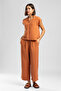 Patty Women's Crop Pants Brown