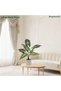 55cm Artificial Alocasia Tree Faux Plant with White Pot for Indoor Office Garden patio Home Decor - 5