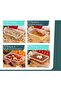Rectangular Reusable Leakproof Stackable Microwave Containers with Lids (1L, 5s) - 2