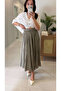 Yerlana Khaki Plaid Skirt - 2