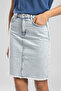New Lami Women's Jean Skirt Blue - 3