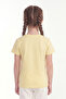 Printed Short Sleeve Girls' T-Shirt B1 - 4