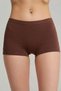 Moncorno Model Cool & Comfort Non-Marking Seamless Knitted Boxer Shorts Coffee Color - 2