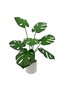60cm Artificial Monstera Trees Faux Plant with White Pot Pot for Indoor Office Garden Home Decor