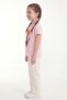 Printed Short Sleeve Girls' T-Shirt B1 - 3